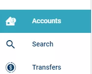 Accounts Menu